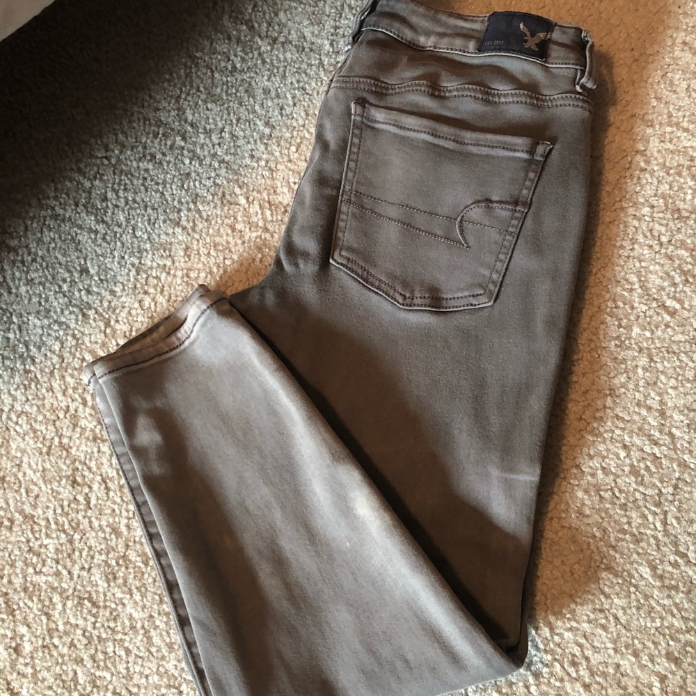 Grey jeans